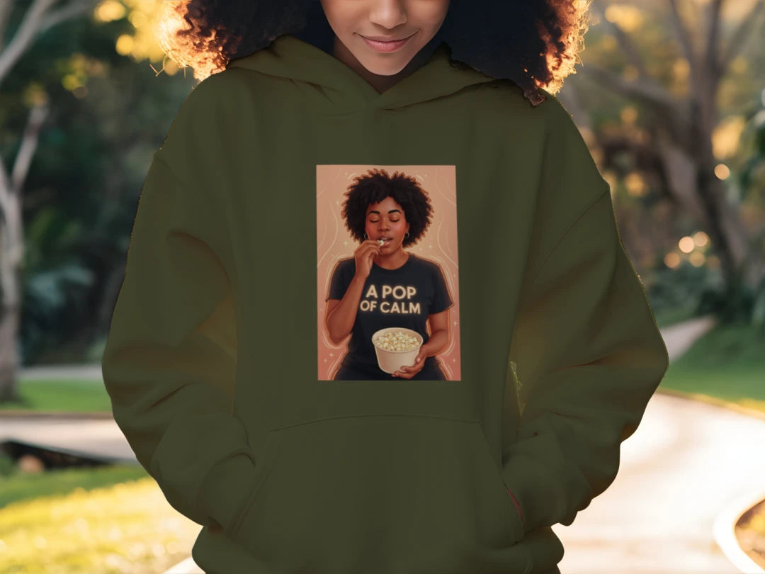 A POP OF CALM HOODIE