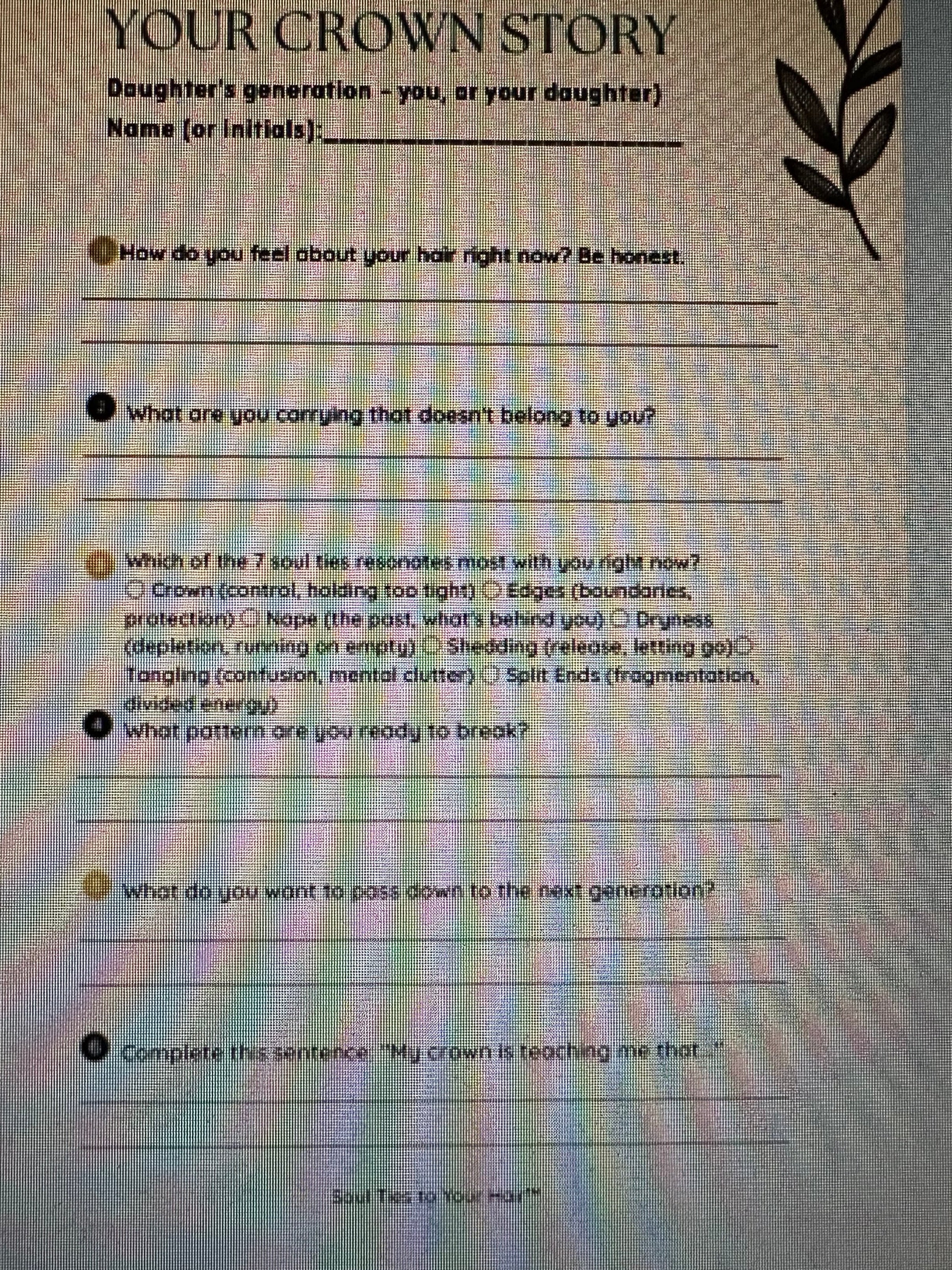 Digital Download (Worksheet)