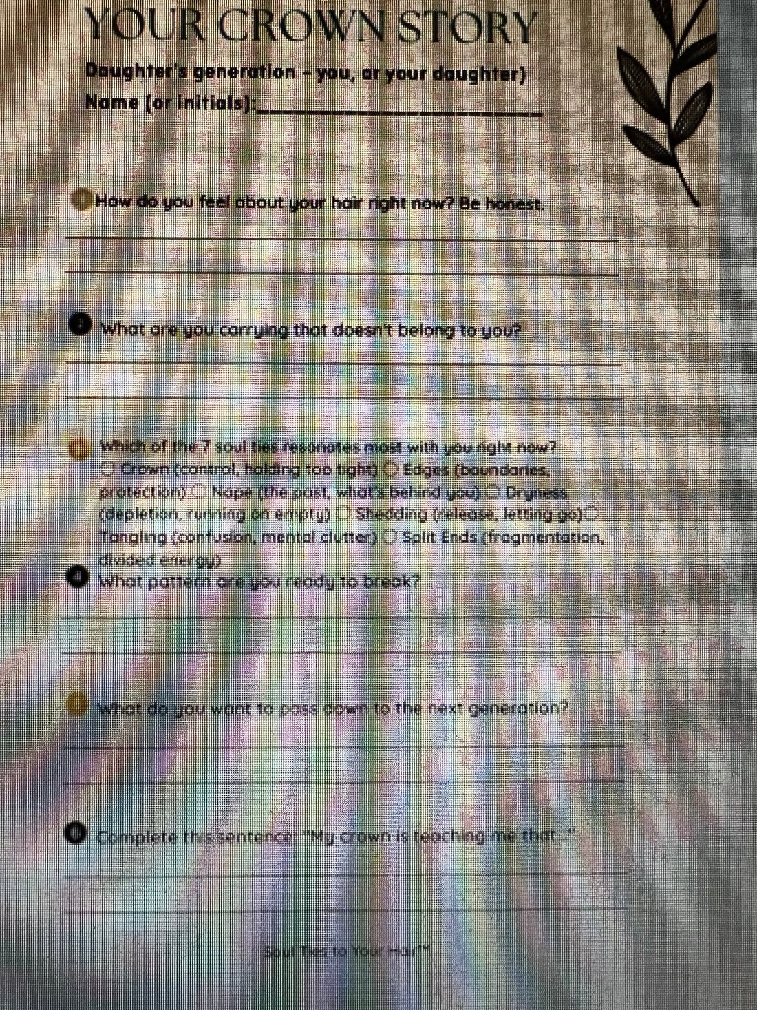 Digital Download (Worksheet)