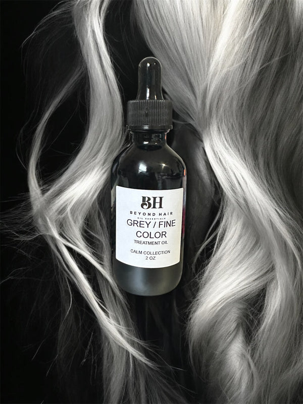 Grey / Fine / Color treatment oil