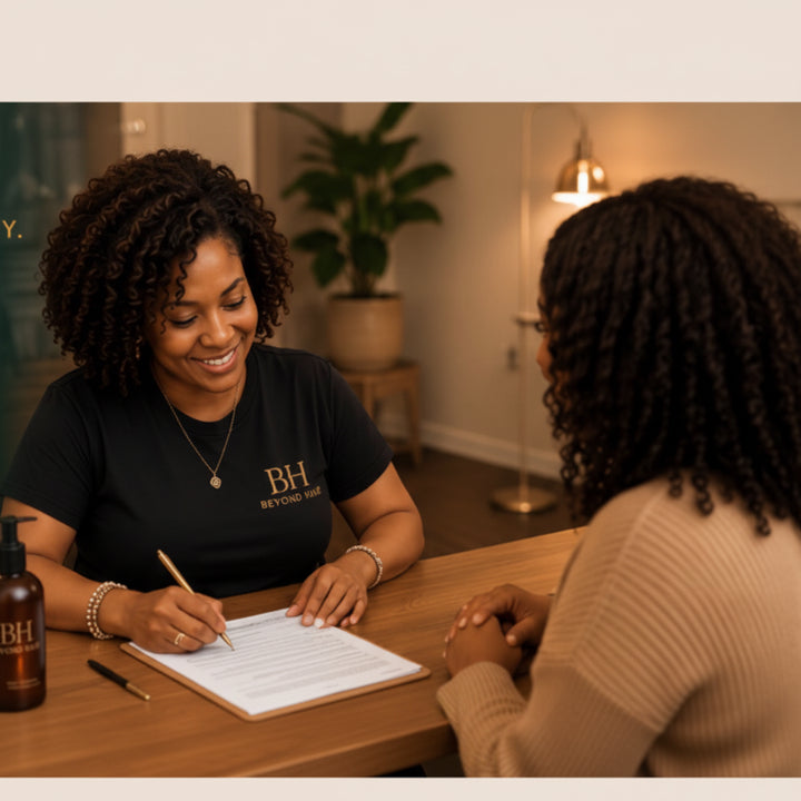 Crown Consultation: Let's Get to Know Your Hair $25