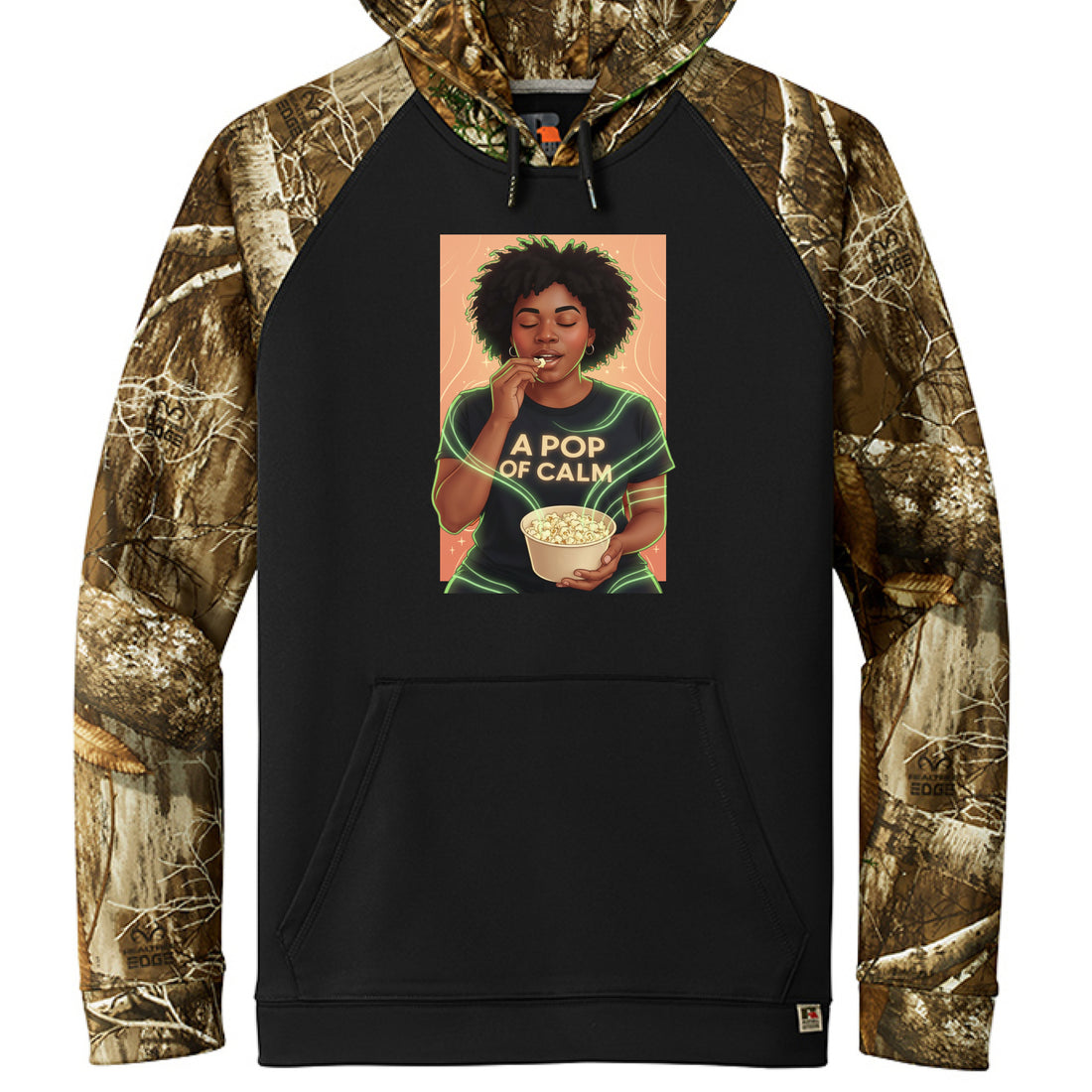 Black/ Realtree Edge - FRONT
